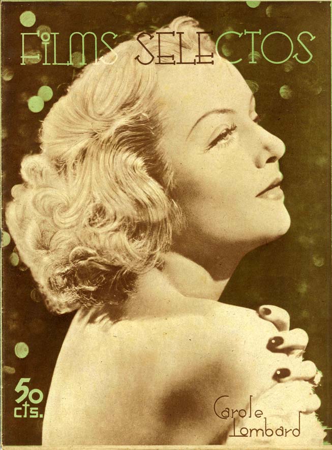 FILMS SELECTOS magazine side cover Issue 323  1937