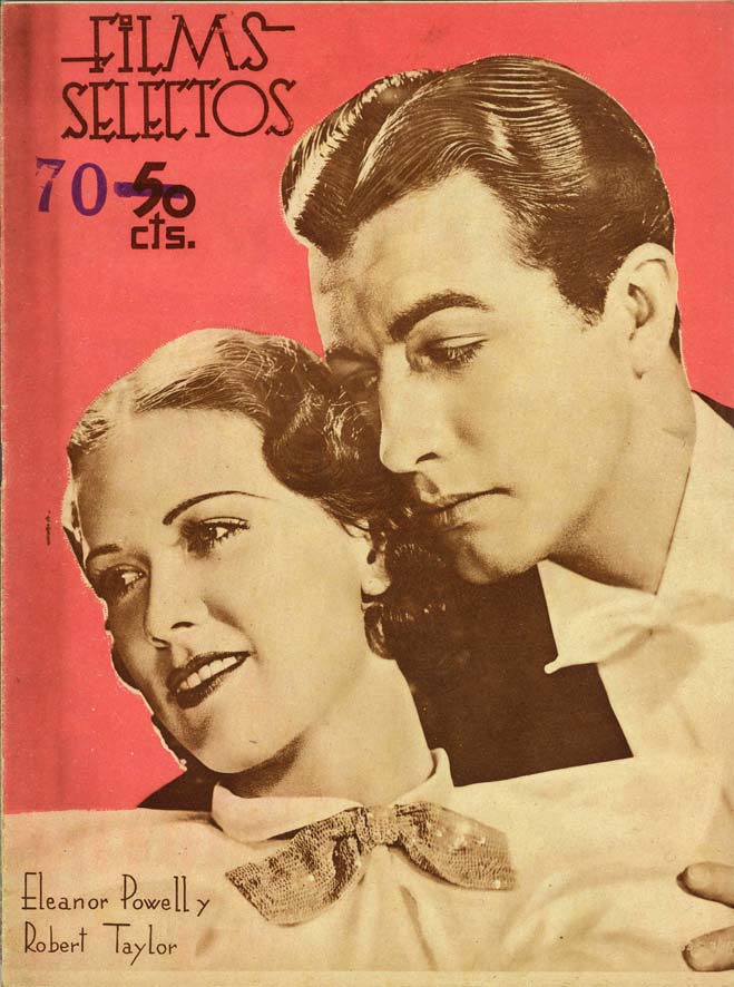 FILMS SELECTOS magazine side cover Issue 326  1937