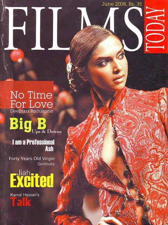 FILMS TODAY magazine side cover June 2008