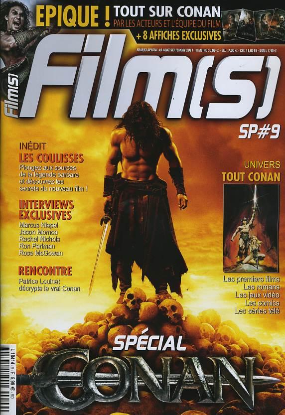 FILM(S) SPECIAL magazine side cover Issue 9 August 2011