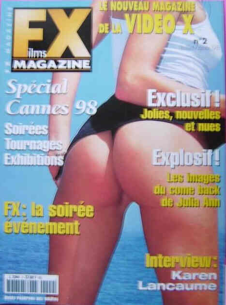 FILMS X MAGAZINE magazine side cover Issue 2 July 1998