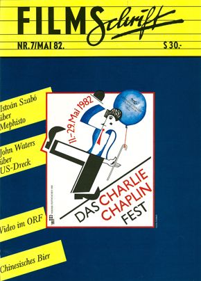 FILMSCHRIFT magazine side cover Issue 7  1982