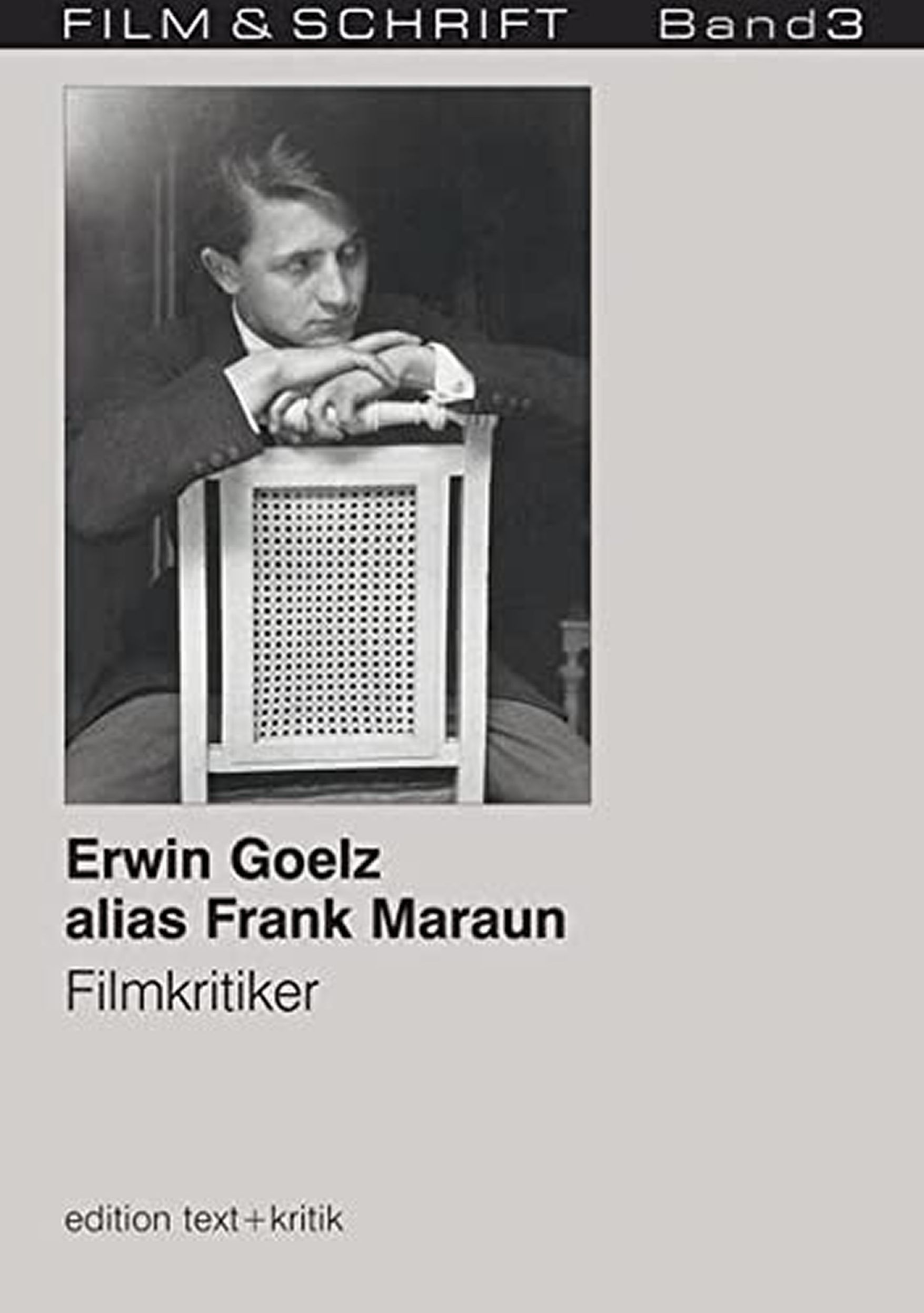 FILM AND SCHRIFT magazine side cover Issue 3   2006