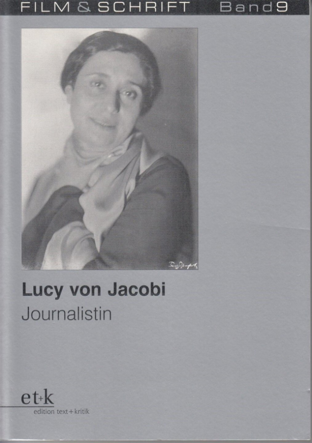 FILM AND SCHRIFT magazine side cover Issue 9   2009