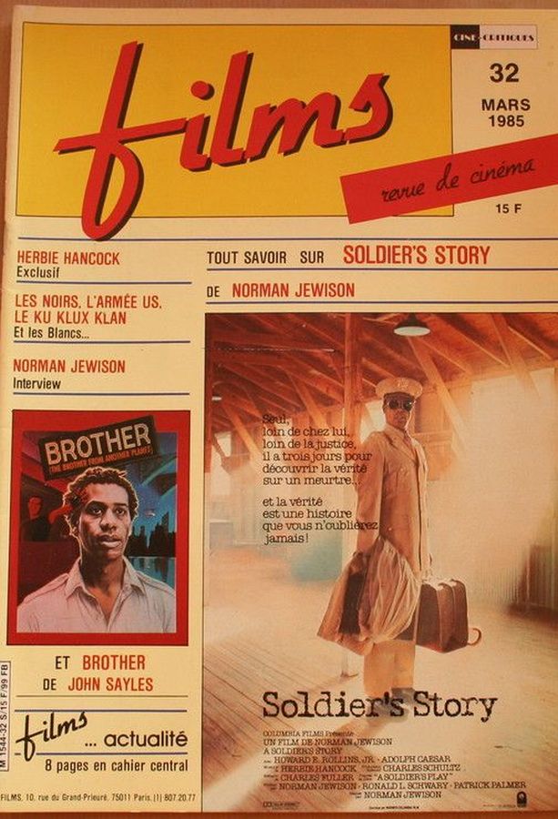 FILMS CINE CRITIQUES magazine side cover Issue 32  March 1985