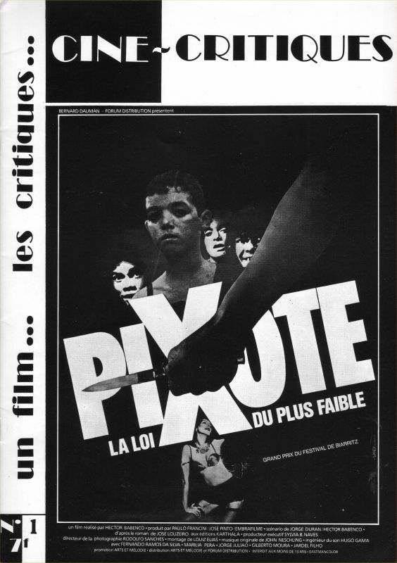 FILMS CINE CRITIQUES magazine side cover Issue 1  April 1982