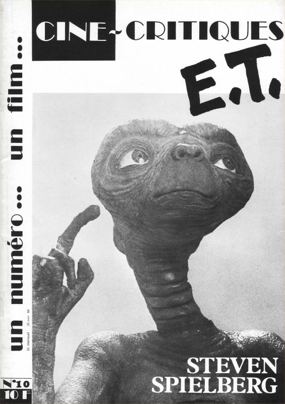 FILMS CINE CRITIQUES magazine side cover Issue 10  December 1982