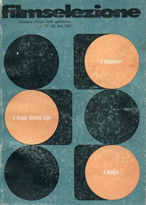 FILM SELEZIONE magazine side cover Issue 19/20 September/December 1963