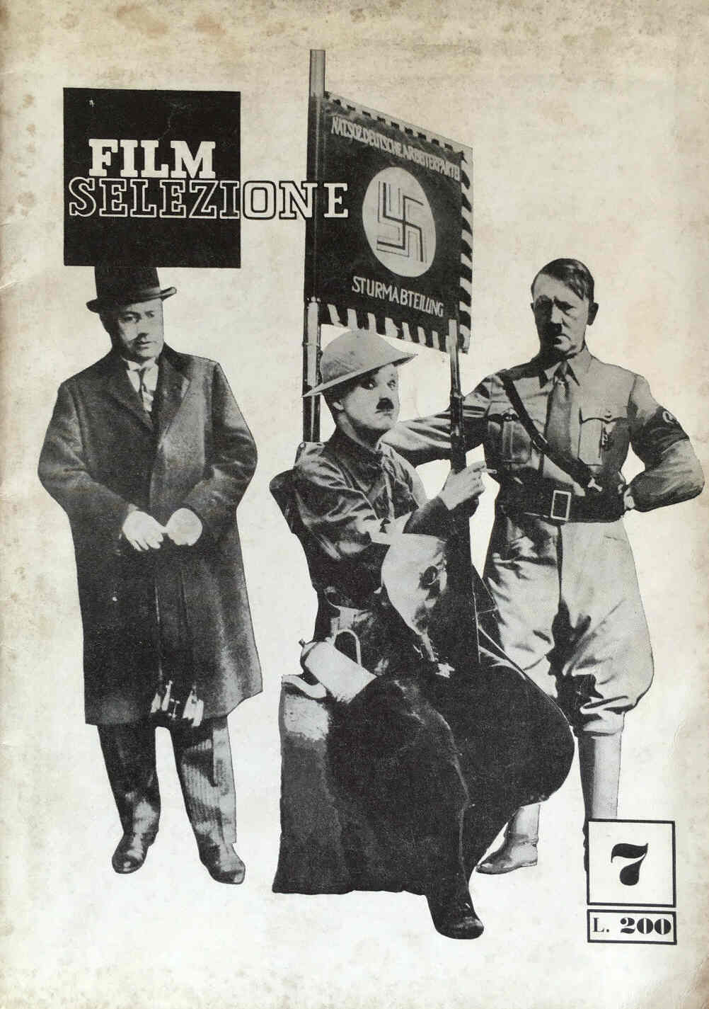 FILM SELEZIONE magazine side cover Issue 7 March 1961