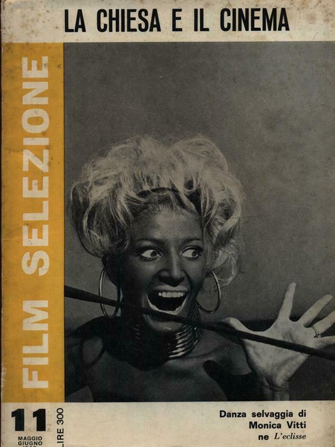 FILM SELEZIONE magazine side cover Issue 11 May/June 1962
