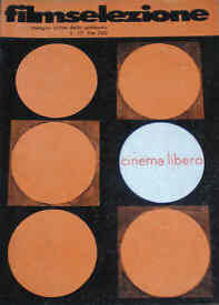 FILM SELEZIONE magazine side cover Issue 17 May/June 1963
