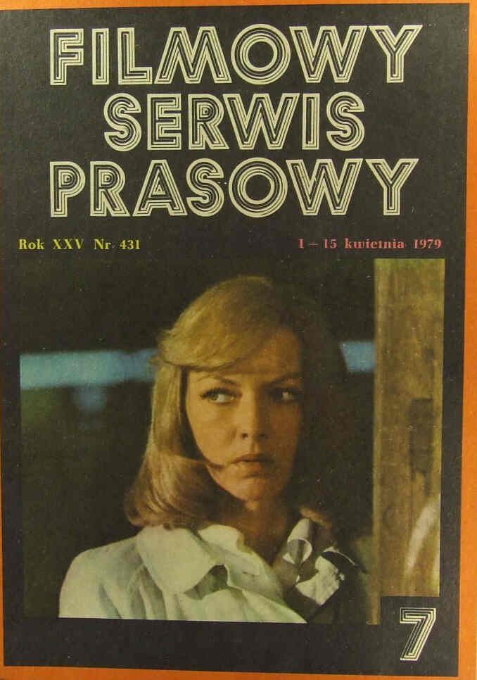 FILMOWY SERWIS PRASOWY magazine side cover Issue 431 1 April 1979
