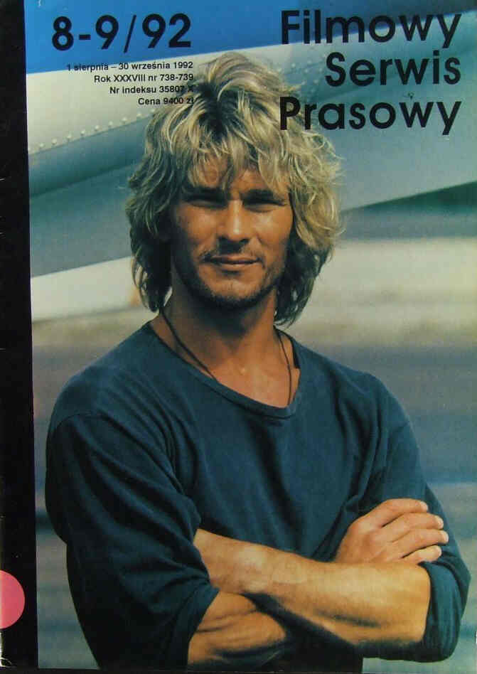 FILMOWY SERWIS PRASOWY magazine side cover Issue 738/739 September 1992