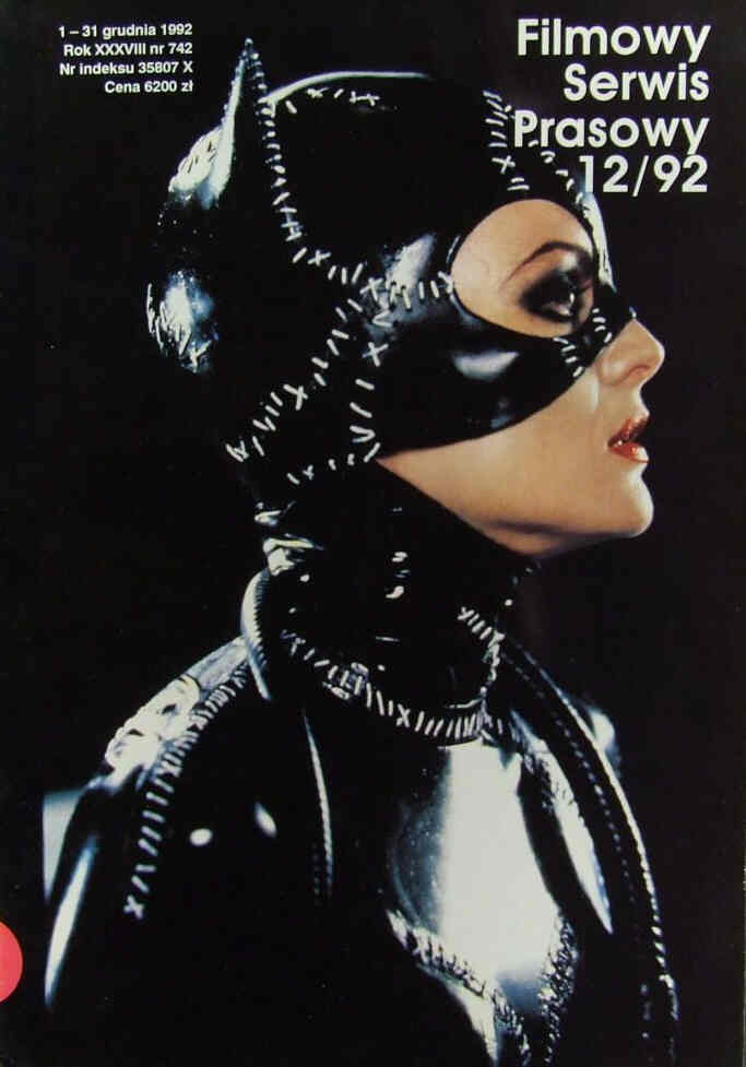 FILMOWY SERWIS PRASOWY magazine side cover Issue 742 December 1992