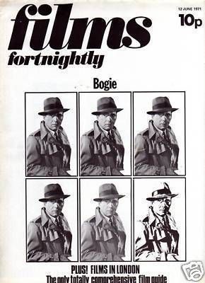FILMS FORTNIGHTLY magazine side cover 12 June 1971