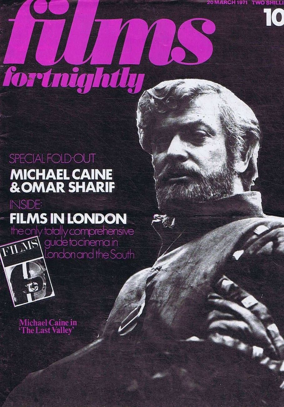 FILMS FORTNIGHTLY magazine side cover 20 March 1971