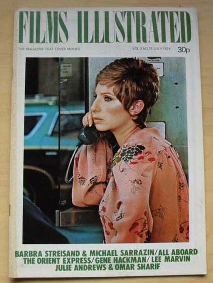 FILMS ILLUSTRATED magazine side cover Issue 35 July 1974