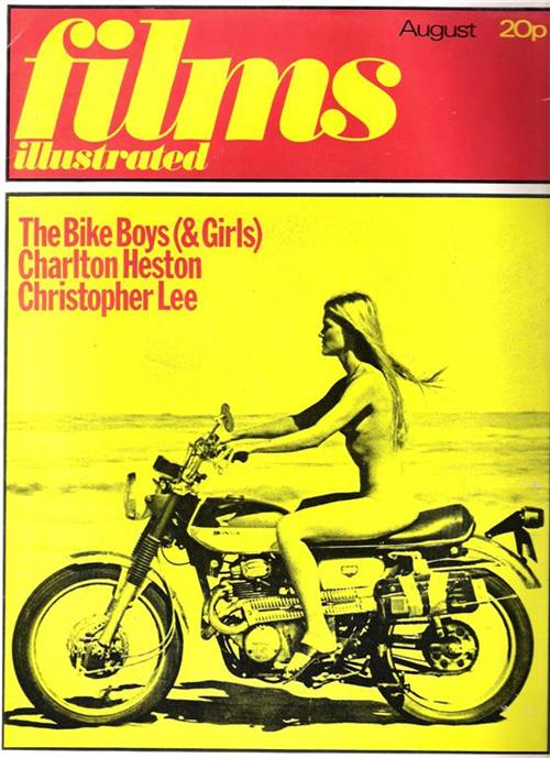 FILMS ILLUSTRATED magazine side cover Issue 2 August 1971