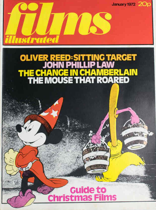 FILMS ILLUSTRATED magazine side cover Issue 7 January 1972