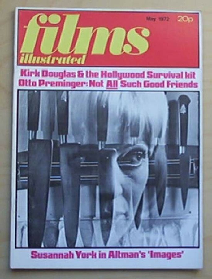 FILMS ILLUSTRATED magazine side cover Issue 11 May 1972