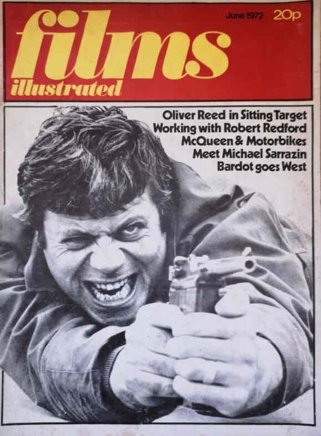 FILMS ILLUSTRATED magazine side cover Issue 12 June 1972