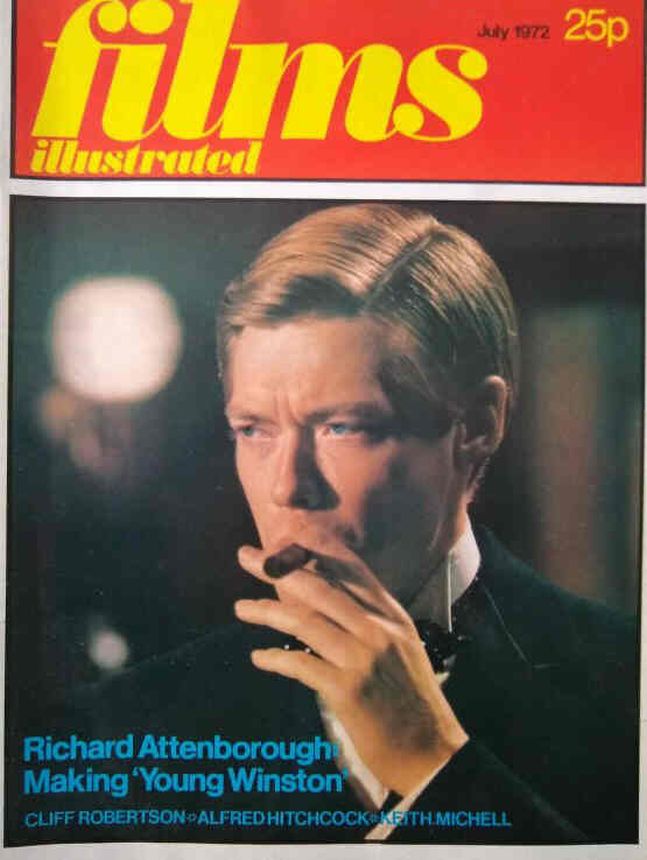 FILMS ILLUSTRATED magazine side cover Issue 13 July 1972