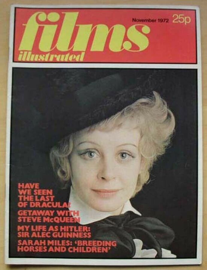 FILMS ILLUSTRATED magazine side cover Issue 17 November 1972