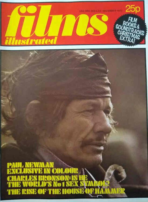FILMS ILLUSTRATED magazine side cover Issue 18 December 1972
