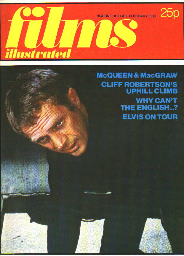 FILMS ILLUSTRATED magazine side cover Issue 20 February 1973