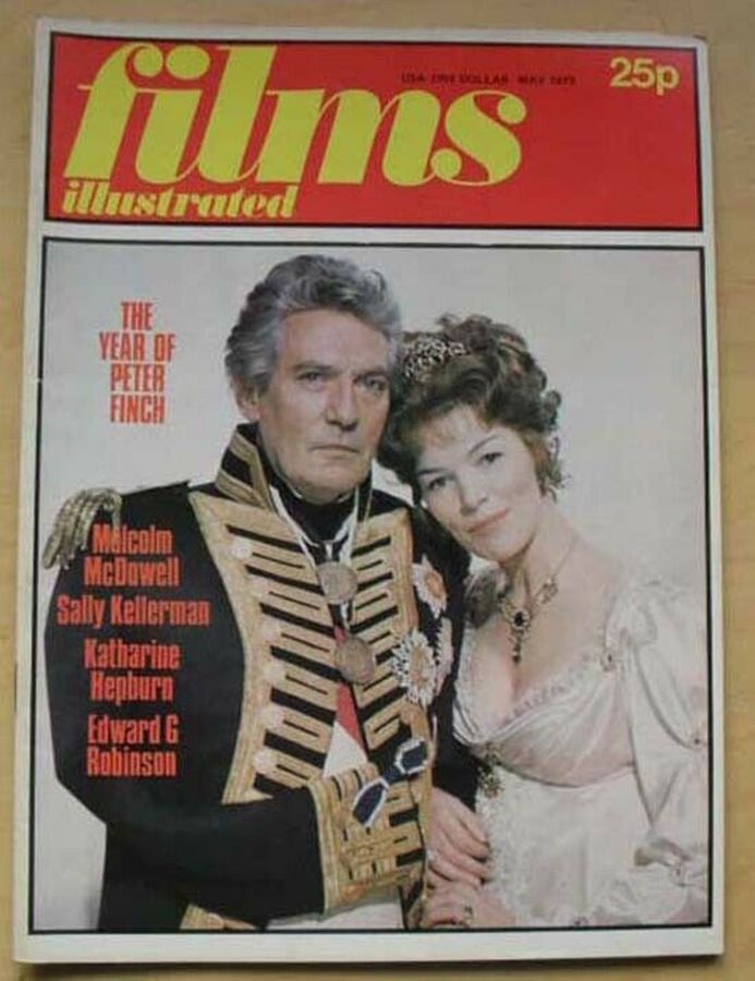 FILMS ILLUSTRATED magazine side cover Issue 23 May 1973