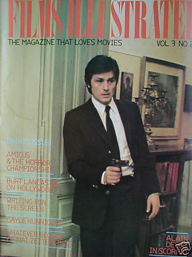 FILMS ILLUSTRATED magazine side cover Issue 27 September 1973