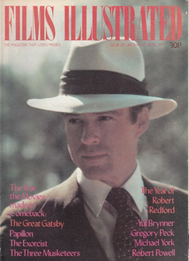 FILMS ILLUSTRATED magazine side cover Issue 32 April 1974