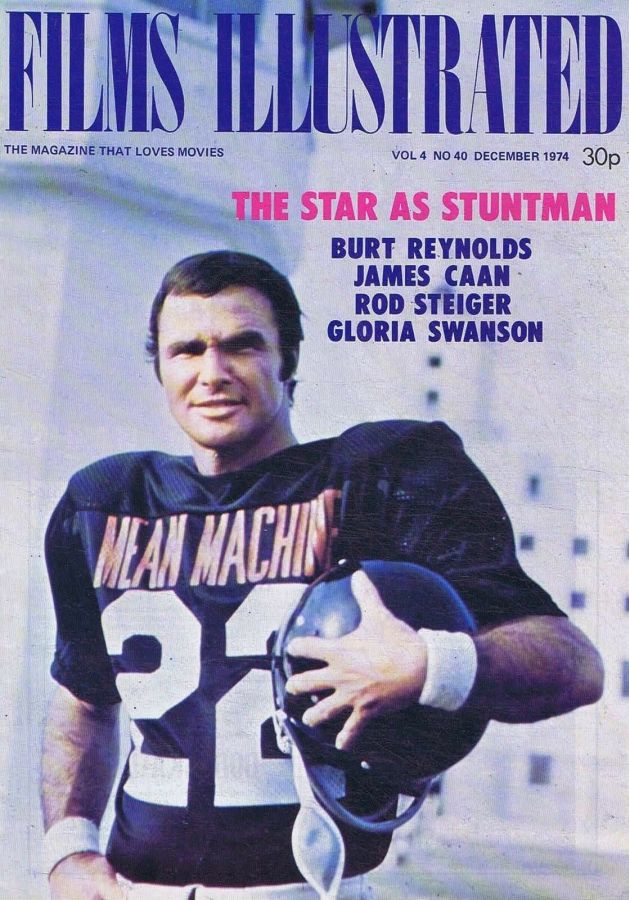 FILMS ILLUSTRATED magazine side cover Issue 40 December 1974