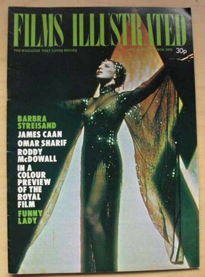 FILMS ILLUSTRATED magazine side cover Issue 43 March 1975