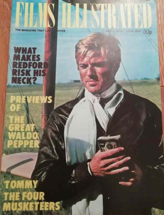 FILMS ILLUSTRATED magazine side cover Issue 44 April 1975