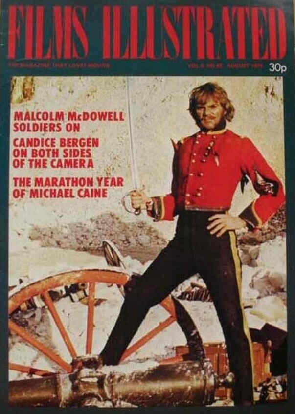 FILMS ILLUSTRATED magazine side cover Issue 48 August 1975