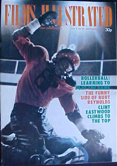 FILMS ILLUSTRATED magazine side cover Issue 49 September 1975