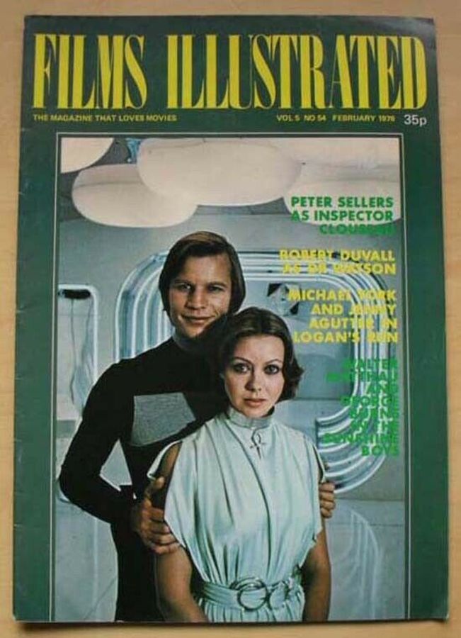 FILMS ILLUSTRATED magazine side cover Issue 54 February 1976