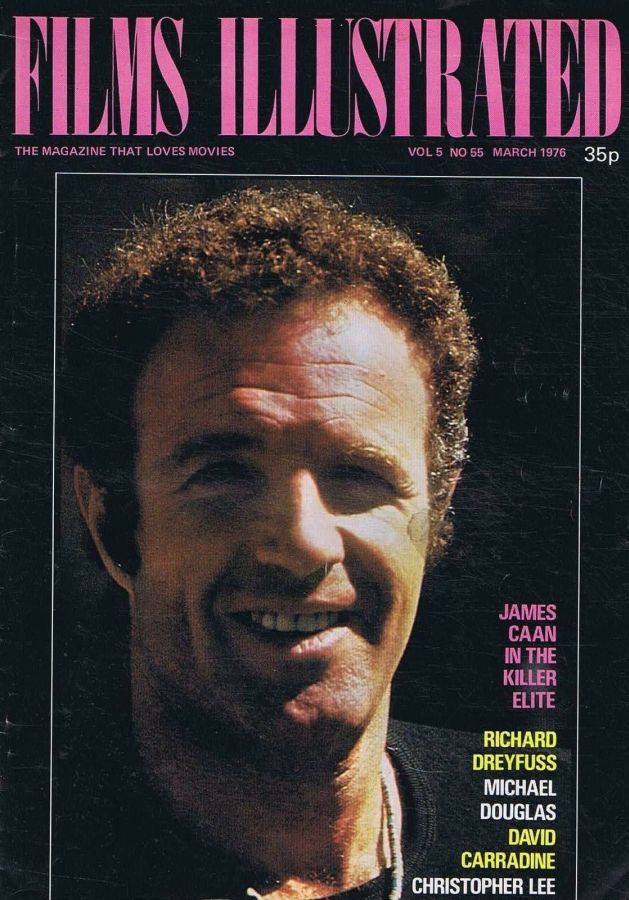 FILMS ILLUSTRATED magazine side cover Issue 55 March 1976
