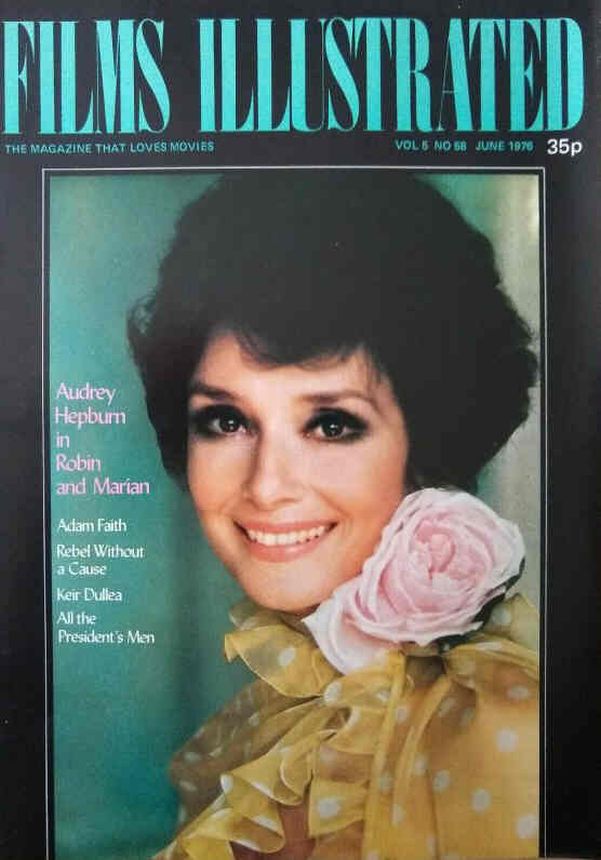 FILMS ILLUSTRATED magazine side cover Issue 58 June 1976