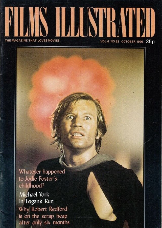 FILMS ILLUSTRATED magazine side cover Issue 62 October 1976