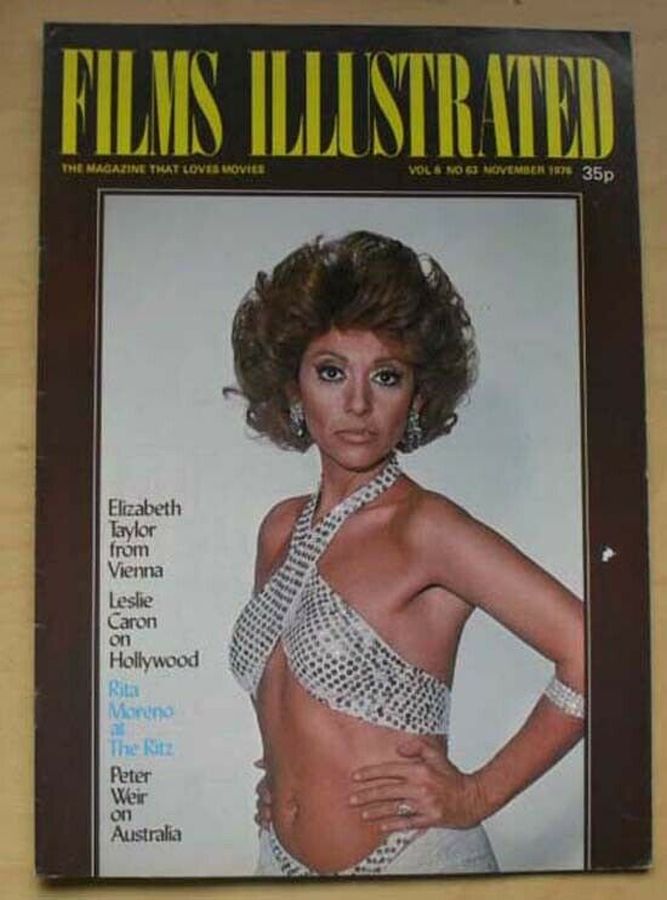 FILMS ILLUSTRATED magazine side cover Issue 63 November 1976