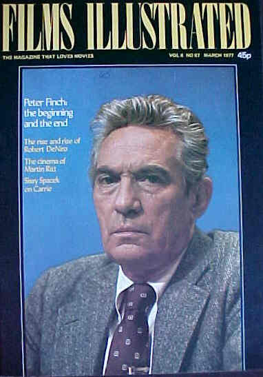 FILMS ILLUSTRATED magazine side cover Issue 67 March 1977