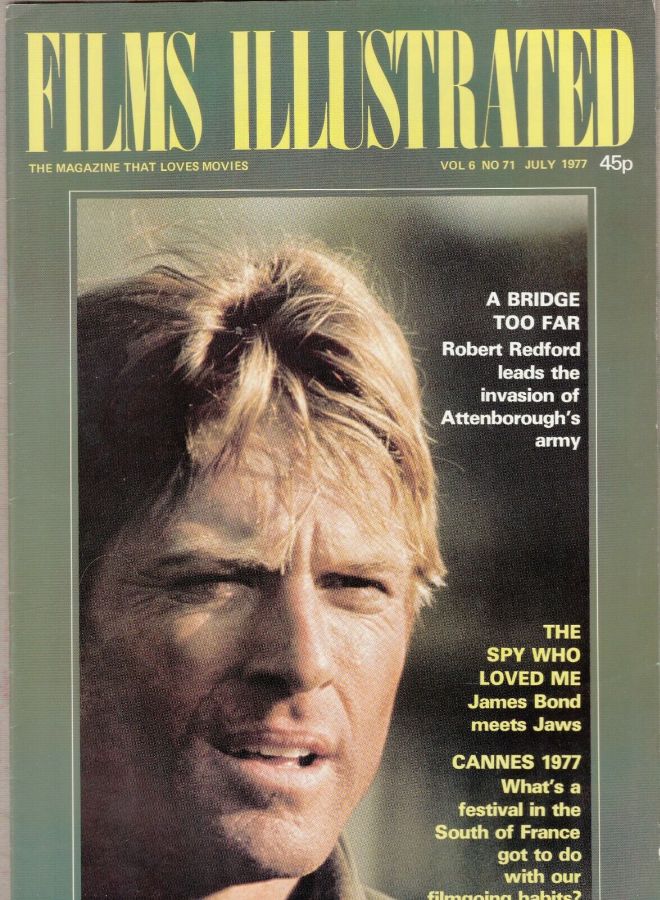 FILMS ILLUSTRATED magazine side cover Issue 71 July 1977