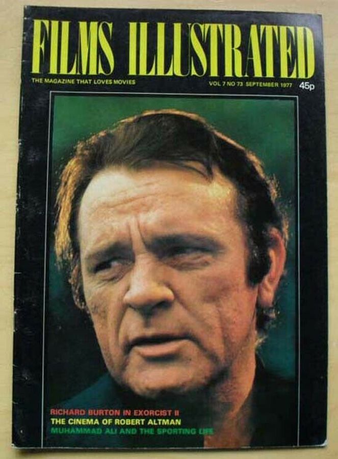 FILMS ILLUSTRATED magazine side cover Issue 73 September 1977