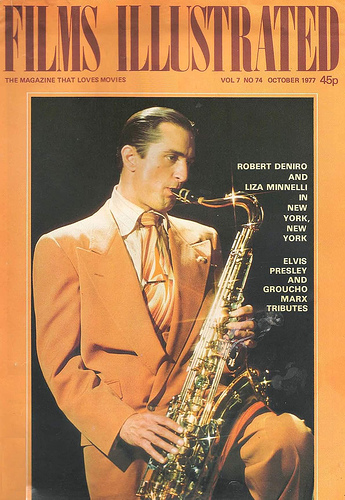 FILMS ILLUSTRATED magazine side cover Issue 74 October 1977