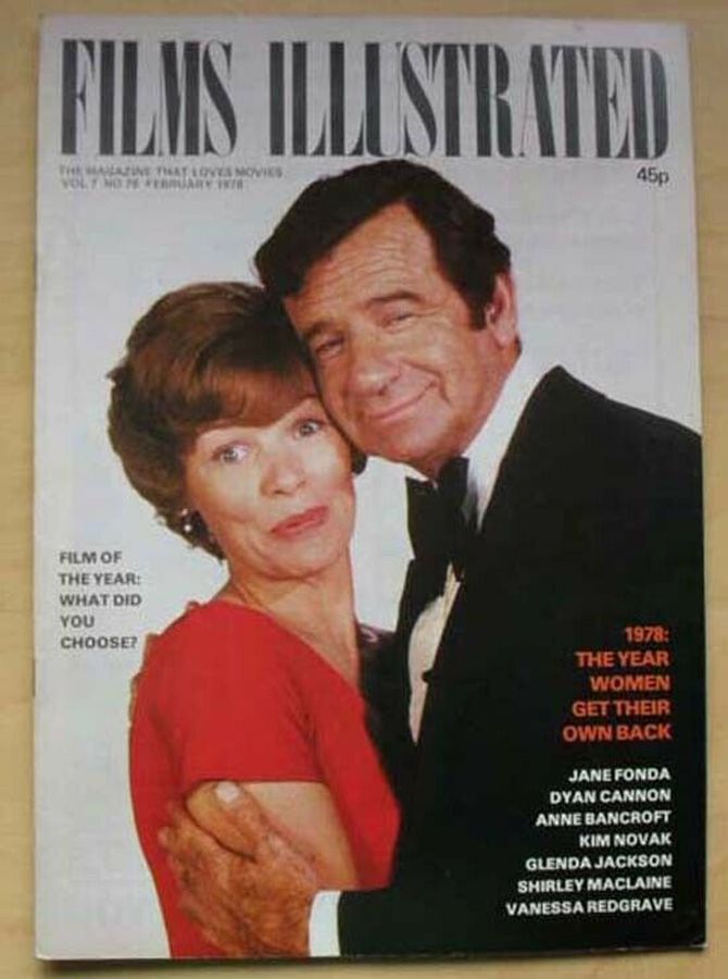 FILMS ILLUSTRATED magazine side cover Issue 78 February 1978
