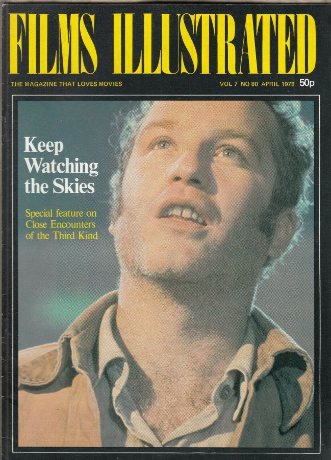 FILMS ILLUSTRATED magazine side cover Issue 80 April 1978