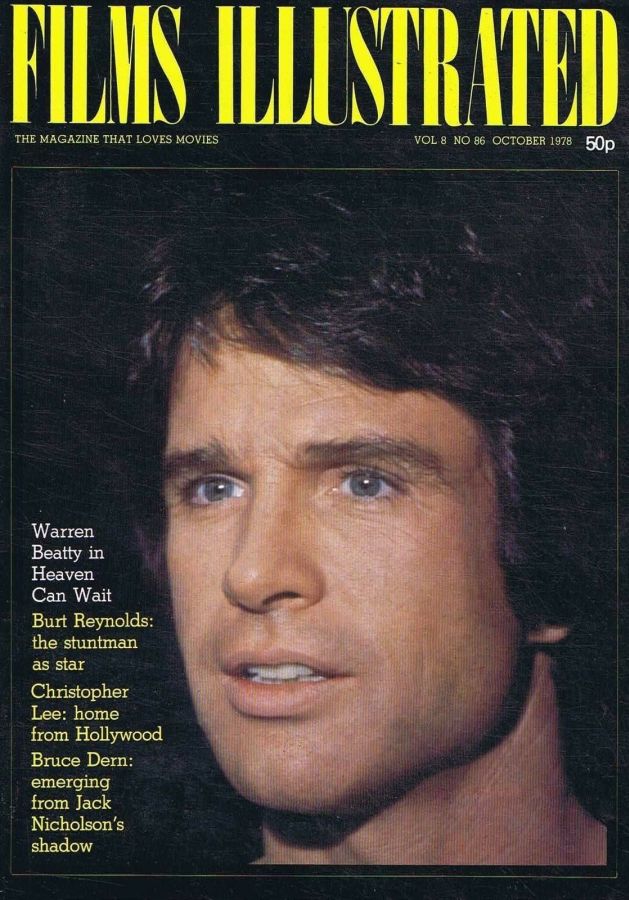 FILMS ILLUSTRATED magazine side cover Issue 86 October 1978