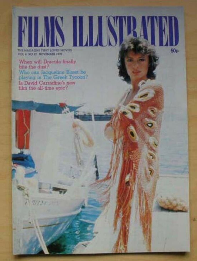 FILMS ILLUSTRATED magazine side cover Issue 87 November 1978